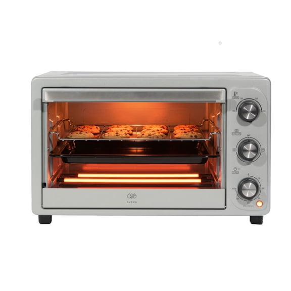 Horno Tostador Electrico 30L, 4 Funciones, Temporizador hasta 60 min, Temp 100°-250°C, AVERA HEL30