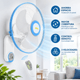 thumbnail image 2 of Ventilador De Pared 16” 3 Velocidades Con Control Remoto VP-1603 High Power, 2 of 4