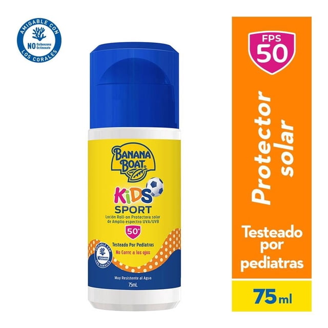 Protector Solar Banana Boat Kids Sport FPS 50 + 75 ml