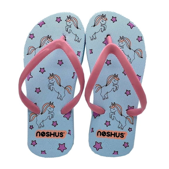 Sandalia Noshus Talla 21 Unicornio y Estrellas Blanco