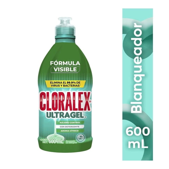 Blanqueador ultragel Cloralex Fórmula visible 600 ml