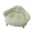 thumbnail image 1 of Sofá para mascotas, marco de sofá para perros, montaje artesanal, cama elevada de madera nórdica para gatos, cama suave para perros y gatos, lavable, 1 of 9