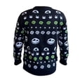 thumbnail image 2 of Suéter Navideño para Hombre El Extraño Mundo de Jack Oogie Boogie Ugly Sweater Negro, Talla EG, 2 of 6