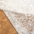 thumbnail image 4 of Cortinas Largas Transparentes de Gasa Blanca para Sala de Estar, Dormitorio, Ventana, Puerta Corrediza de Vidrio, Bordadas, Modernas, a Rayas., 4 of 7