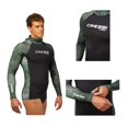 thumbnail image 4 of Playera para Caballero Cressi Cobia Hunter Manga Larga Talla XL Verde, 4 of 4