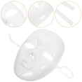thumbnail image 4 of Máscara en blanco, máscara blanca para mascarada, disfraz de cara completa, máscara sin pintar, accesorios para cosplay, accesorio para cosplay, 4 of 7