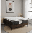 thumbnail image 2 of Colchon Individual Restonic Ortopedico MoonCare + Box Tapiz Tela Cafe + 2 Almohadas Standart, 2 of 5