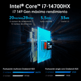 thumbnail image 4 of Laptop Gamer Thunderobot RZ16 Intel Core I7 14700HX RTX 5060 16'' QHD 240Hz 32GB RAM 1TB SSD Negro, 4 of 10