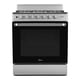 thumbnail image 1 of Estufa Midea 30 Pulgadas Silver de Piso Cubierta Acero Inox, 1 of 4