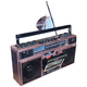 thumbnail image 3 of Radiocasetera QFX Rosa Bluetooth con Conversión a MP3 y Ecualizador de 3 Bandas Am/Fm, 3 of 8