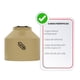 thumbnail image 3 of Tinaco 750 L Iusa Tricapa Beige, 3 of 4