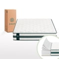 thumbnail image 2 of Zinus Comfort Colchón en Caja King Size con 3 capas de Memory Foam y Resortes Independientes, 30 cm de Altura Total, Aislamiento de Movimiento, Firmeza Media y Transpirable. Certificación CertiPur, 2 of 9