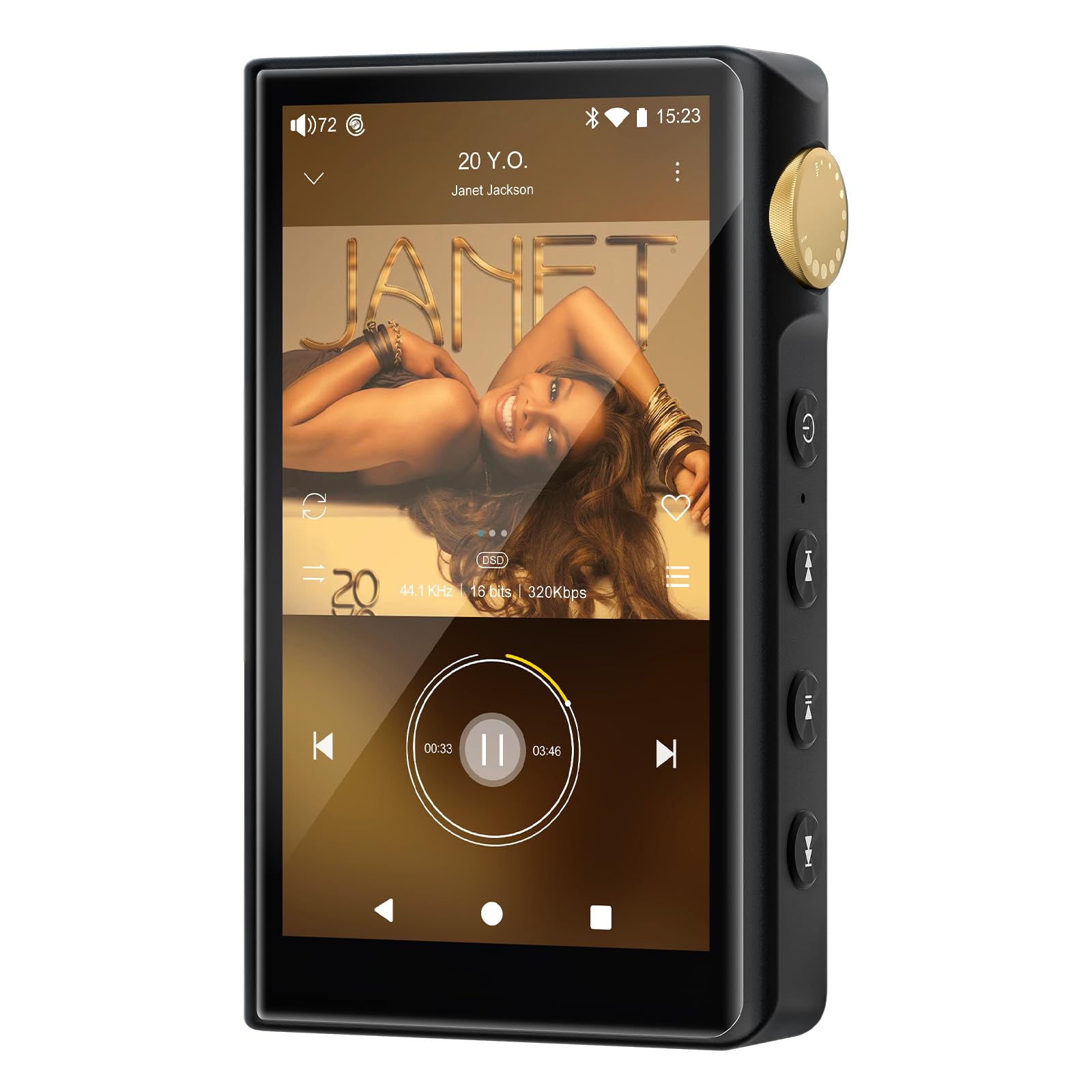 Reproductor MP3 ZAQE 96 GB Bluetooth HiFi Audio sin pérdida