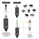 thumbnail image 5 of Transmisor Receptor de Micrófono Inalámbrico A11 de 2,4 GHz, Inalámbrico de Micrófono XLR, Adaptador de Micrófono Inalámbrico para Audio Mi, 5 of 5