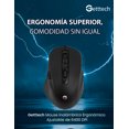 thumbnail image 4 of MOUSE INALAMBRICO GETTTECH GGM-RGBTR-01 TRIPLE FUNCION WIFI BLUETOOTH USB 6400DPI BATERIA RECARGABLE, 4 of 10