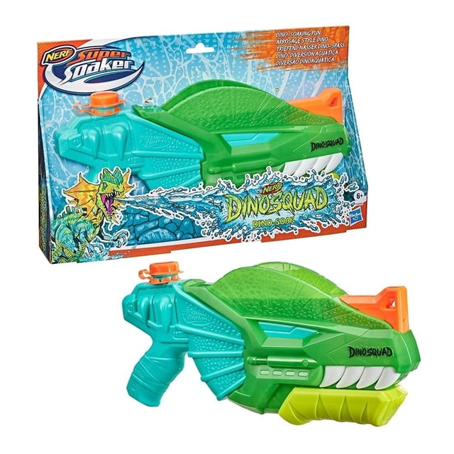 Lanzador de Agua Hasbro Supersoaker Dino Drech
