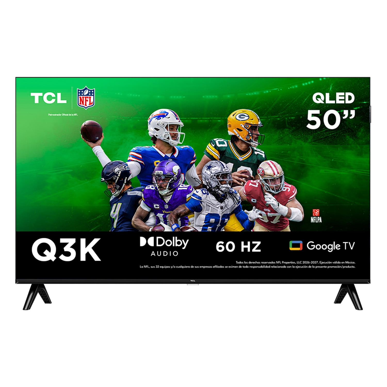 TV TCL Pantalla 50 Pulgadas FHD QLED Smart Android TV 50Q3K