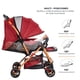 thumbnail image 5 of Carriola Bebe Plegable De Paseo Infantil Compacta Reclinable, 5 of 8