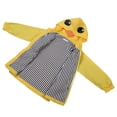 thumbnail image 3 of Abrigo de verano para niños chubasquero impermeable para bebé niña pato sudadera con capucha de dibujos animados con cremallera abrigo transpirable y cómodo, 3 of 8
