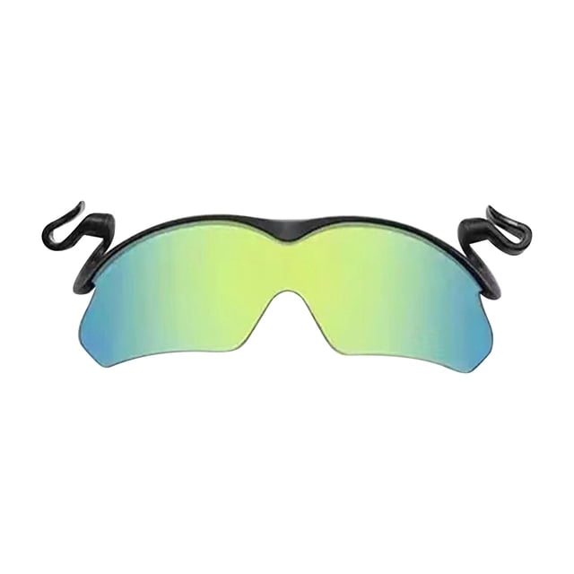 Coated Polarizing Clip-On Hat Sunglasses 360 DegreesRotatable, Adjustable Flip Up Outdoor Eyewear for Men Women Driving Cycling