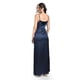 thumbnail image 3 of Vestido de escote drapeado Roman Fashion /Juvenil, 2005 (Azul marino) azul marino G, 3 of 5
