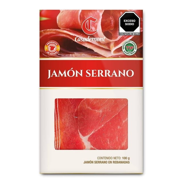 Jamón serrano Casademont 100 g
