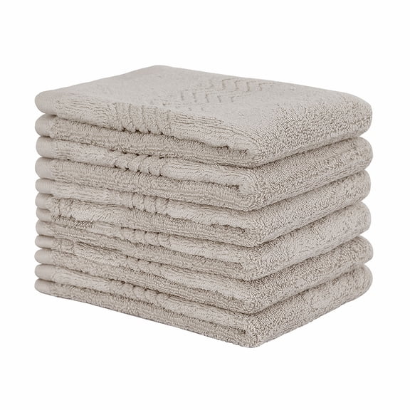 Toallas de baño uxcell 6 piezas 100% Algodón Felpa Color Camel