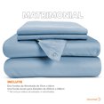 thumbnail image 4 of Juego de Funda para Edredon Duvet Dreamlab, Tamaño Matrimonial, Color Azul Mezclilla, 3 Piezas, 4 of 9