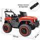 thumbnail image 4 of Montable Eléctrico Camioneta 4x4 para Niños Luz Sonido Bluetooth Control Remoto 12v - Rojo, 4 of 8