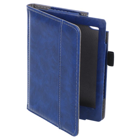 Funda protectora de cuero artificial para lector electrónico Funda de cuero artificial para lector electrónico Funda para lector Funda para libro electrónico Compatible con Kobo Aura Edition 2