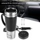 thumbnail image 1 of Hervidor eléctrico para coche taza calefactora eléctrica portátil para viaje taza calefactora eléctrica de viaje de acero inoxidable para coche taza para beber té y café ANGGREK Otros, 1 of 8