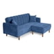 thumbnail image 3 of Sofá Cama Modular Reversible de Lino Azul Modelo Avocata Makora, 3 of 6