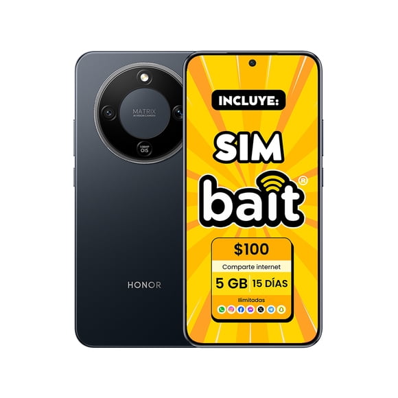 Honor MAGIC8 LITE 8GB RAM 512GB ROM MIDNIGHT BLACK más chip BAIT de regalo