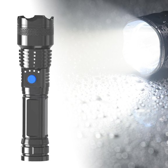 Linterna de mano DYNWAVEMX Linterna LED resistente al agua Luz de flash portátil Antorcha de camping