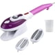 thumbnail image 4 of Plancha de vapor portátil con control de temperatura, vaporizador de ropa elimina las arrugas para ropa con calor rápido, cepillo de vapor de tela para el hogar y viajes., 4 of 9