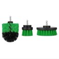 thumbnail image 2 of Kit de 3 cepillos para taladro para limpiar ruedas y baños | Eje de 1/4" de cambio rápido | Cerdas de nailon antirayaduras para bañeras, azulejos y juntas, 2 of 2
