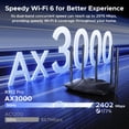 thumbnail image 3 of Router WiFi 6 para juegos Tenda AX3000 de doble banda Gigabit RX12pro, 3 of 7