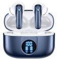 thumbnail image 1 of V5.4 Auriculares Bluetooth Inalámbricos, Auriculares Bluetooth 60 Horas de Batería con Cancelación de Ruido Llamadas Claras Micrófono Incorporado Resistente al Agua IPX7, 1 of 7