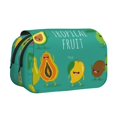 thumbnail image 1 of Easygdp Tropical Fruit para Estuche de Lápices con Tapa Flip, Suministros de Oficina y Universidad para Adolescentes y Adultos, 1 of 7