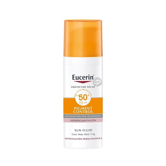 Protector solar facial Eucerin Pigment control anti manchas fps 50 50 ml