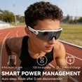 thumbnail image 3 of Lentes de audio inteligentes Zigtik Bluetooth 5.4 de oído abierto UV400, 3 of 9