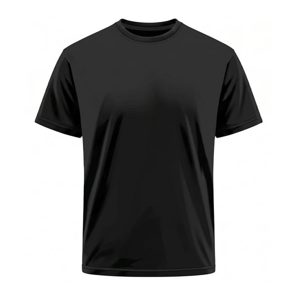 Playera Simply Basic Para Dama Manga Corta Negro Talla M
