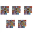 thumbnail image 1 of 120 Piezas Autoadhesivo Mosaico Ladrillo Azulejo Etiqueta 3D Cocina Baño Pegatinas de Pared -10X10cm, 1 of 9