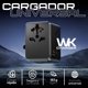 thumbnail image 5 of Cargador y Convertidor Universal Internacional para Viaje Wekome WP-U69, 5 of 8
