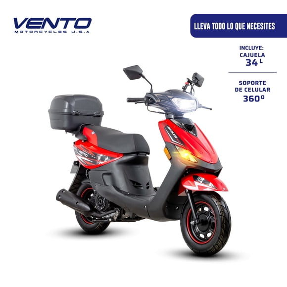 Motocicleta Vento Axus 200 Rojo 2027