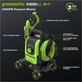 thumbnail image 2 of Hidrolavadora Greenworks 2400 PSI 1,2 GPM, 2 of 9