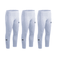thumbnail image 1 of ZAPARI Licra Deportiva Larga Interior para niño, Mallas Deportivas para Hombre. Leggins de Compresió blanco L, 1 of 3