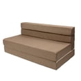 thumbnail image 2 of Sofá Cama Plegable - Queen - Marron Claro Memory Foam SOFA CAMA COZY, 2 of 10