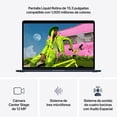 thumbnail image 3 of Apple MacBook Air 15.3” M5 10-Core, CPU 10-Core GPU, 16GB RAM, 512GB SSD, Liquid Retina, macOS, Midnight, 3 of 4