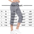 thumbnail image 3 of TaTaai Women Solid Color Stretchy Slim Fit Yoga Pants 7/8 Length With Pockets Workout Fitness Casual Wear Soft Breathable Non See-through Machine Washable Daily Wear Gift, 3 of 7